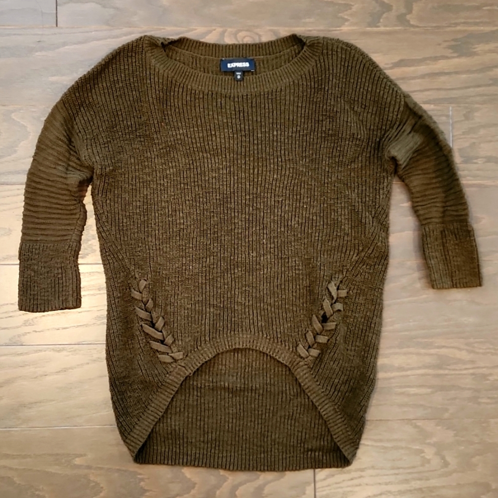 EXPRESS Olive Green Sweater
